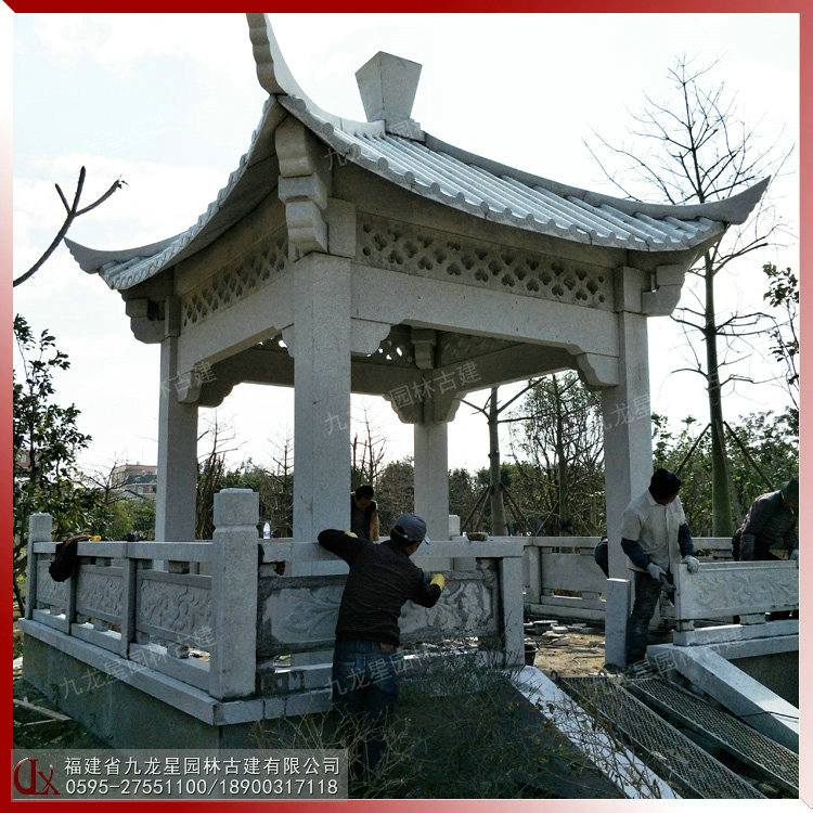 1616141416552153.jpg 四角石雕涼亭圖片